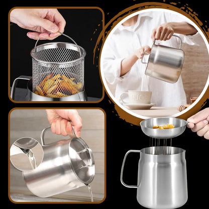 Dual Function Electric Fryer Pan