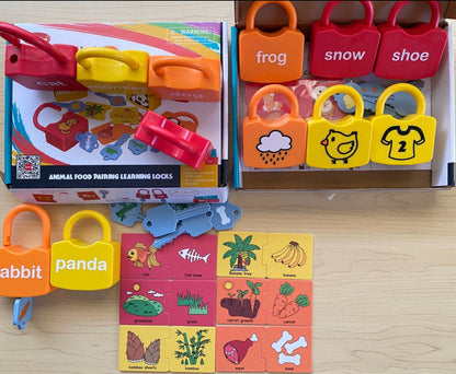 Fun Locking Toy for Kids Motor Skill Development