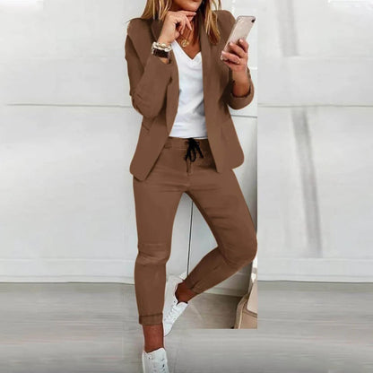 Stylish and Cozy Suit Jacket Set