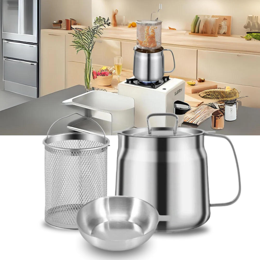 Dual Function Heavy Duty Frying Pan