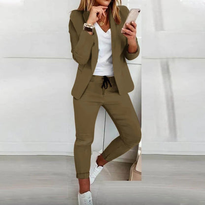 Stylish and Cozy Suit Jacket Set