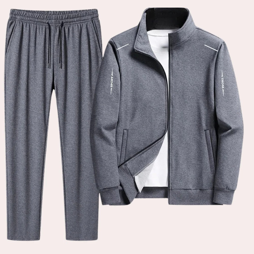 Relaxed Fit Men's Athleisure Suit