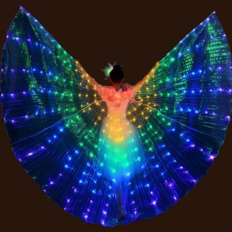 Colorful LED Fairy Light Wings