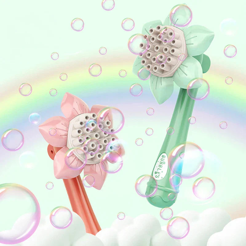 Colorful Flower Bubble Machine - Befez