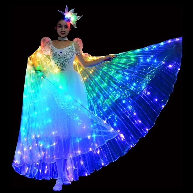 Colorful LED Fairy Light Wings