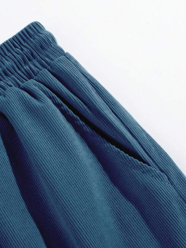 Comfortable Casual Cord Shorts
