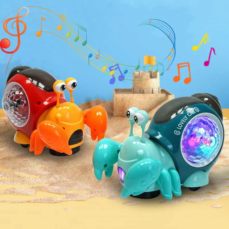 Colorful LED Musical Snail Toy