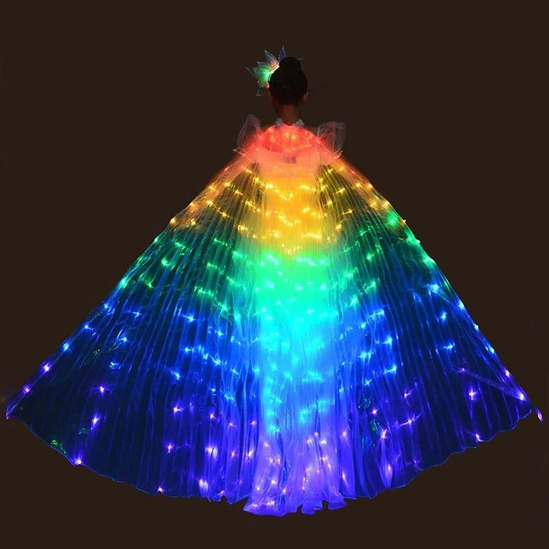 Colorful LED Fairy Light Wings