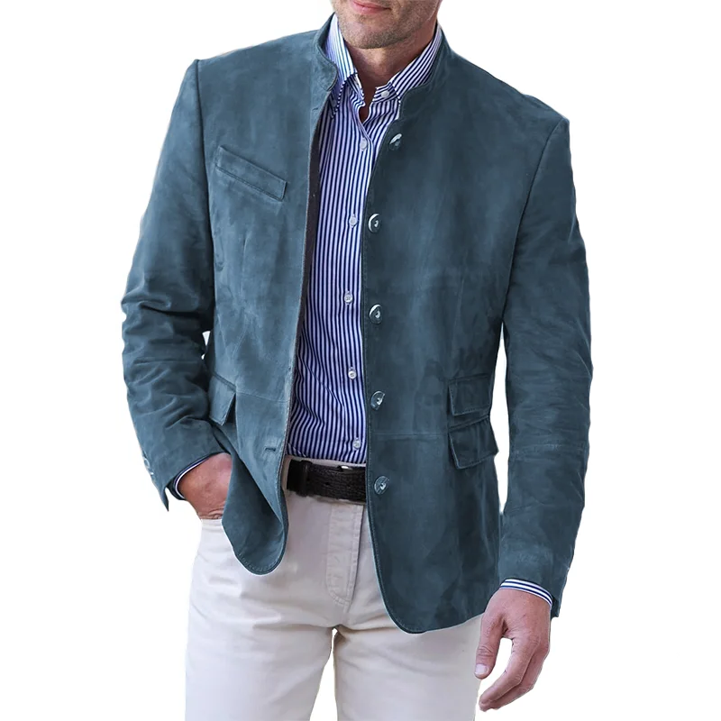 Timeless Mens Casual Button Jacket