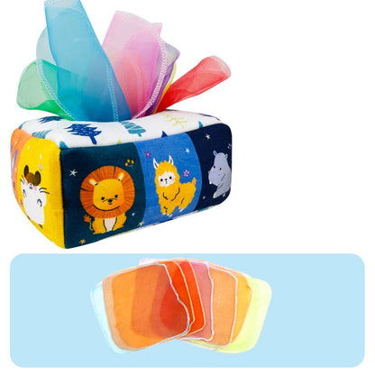 Colorful Kids Tissue Box Toy