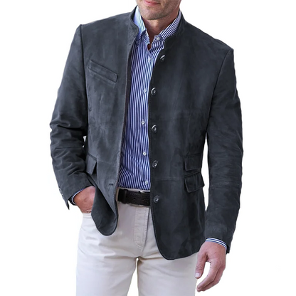 Timeless Mens Casual Button Jacket - Befez