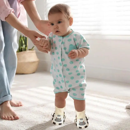 Cozy Kids Slippers with Grippy Soles and Fun Animal Designs