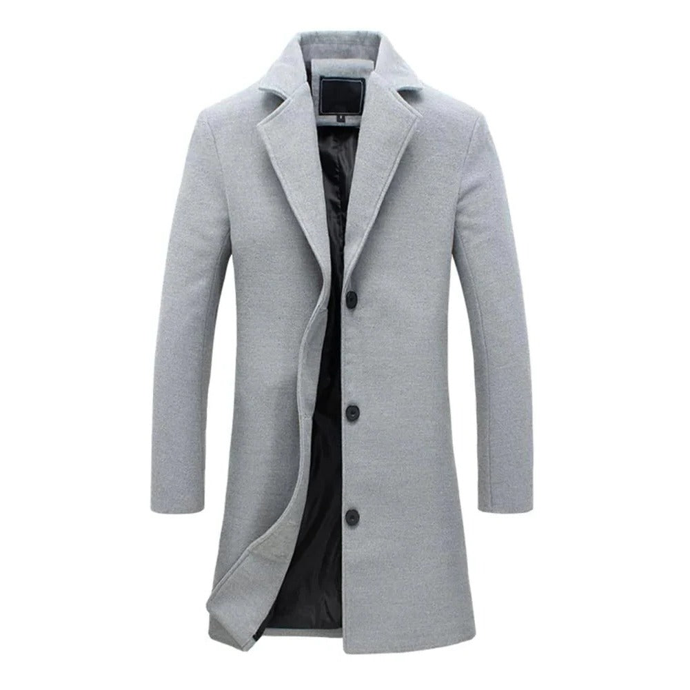 Warm Men's Down Parka Jacket