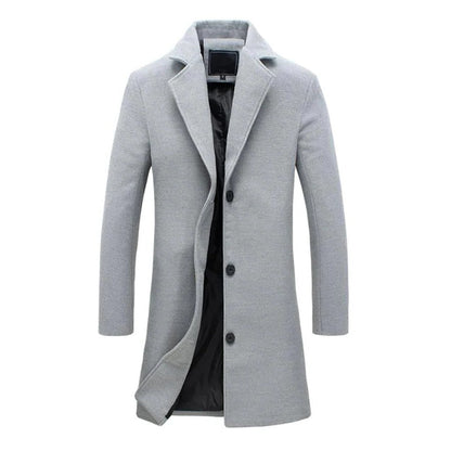 Warm Men's Down Parka Jacket