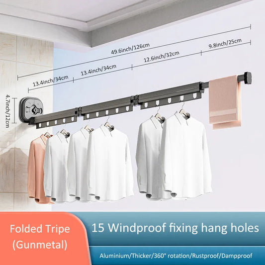 Space Saving Folding Laundry Drying Rack - Befez