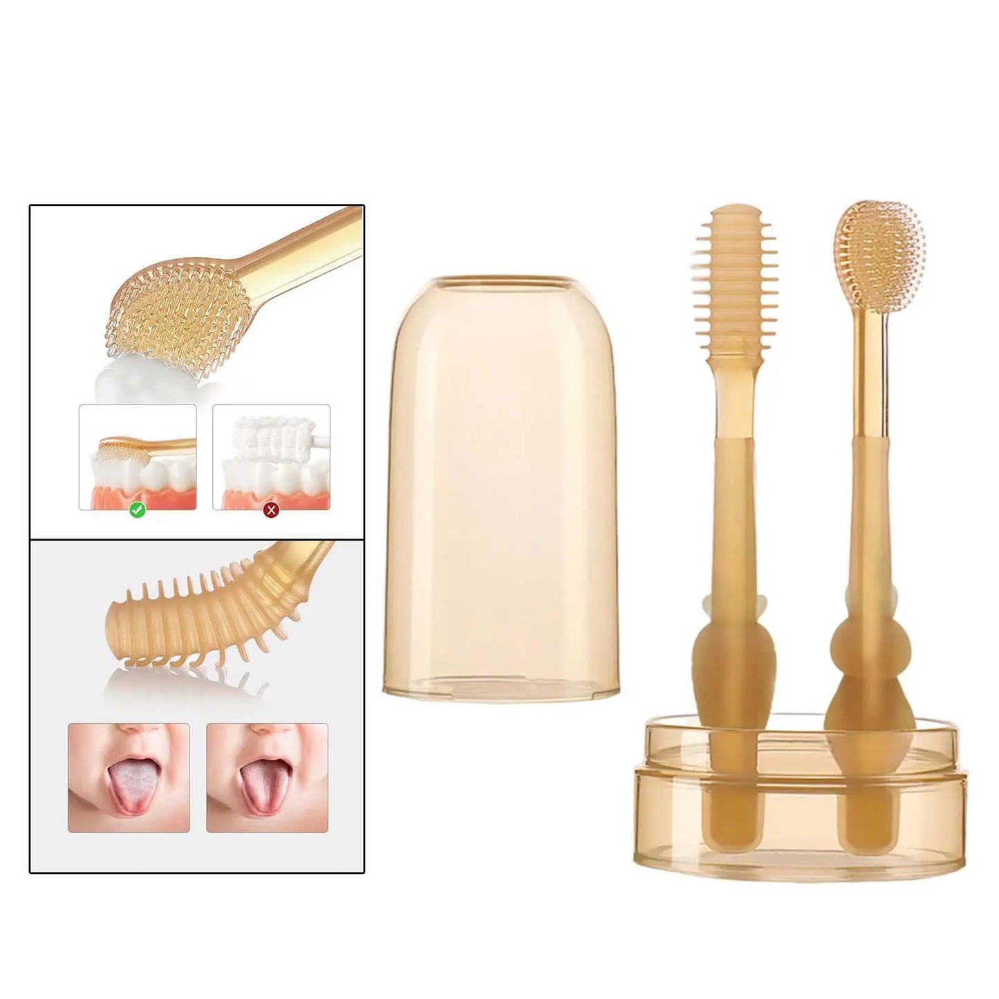 Befez Baby Toothbrush Set - Gentle Soft Bristle Oral Care