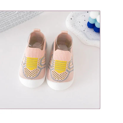 Soft Baby Sneakers - Lightweight Toddler Shoes