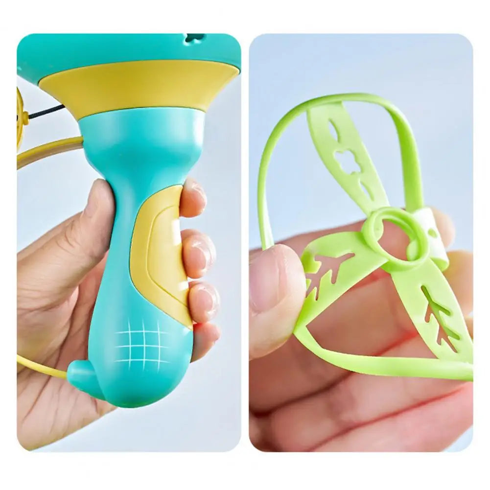 Fun Outdoor Flying Disc Thrower