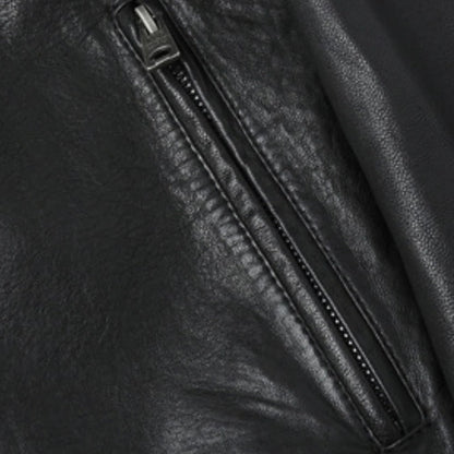 Classic Brown Biker Jacket