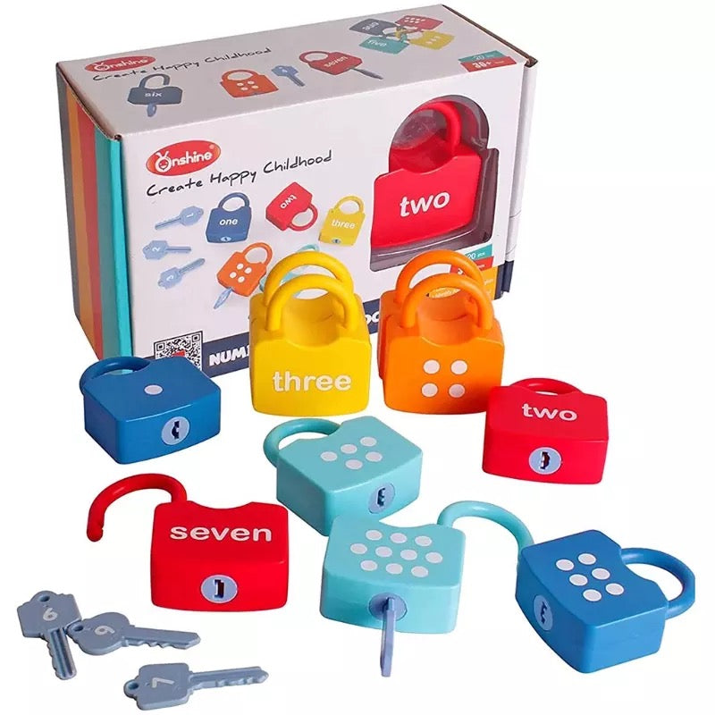 Fun Locking Toy for Kids Motor Skill Development