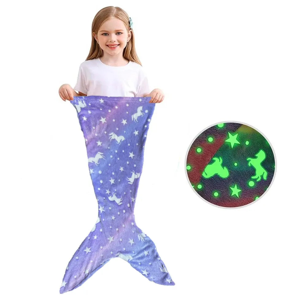 Colorful Ocean Kids Sleeping Bag
