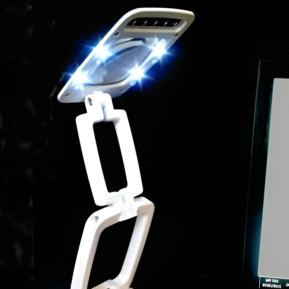 Large LED Floor Magnifier Lamp