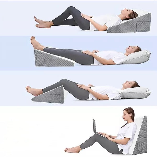 Contour Supportive Sleep Pillow for Back Pain