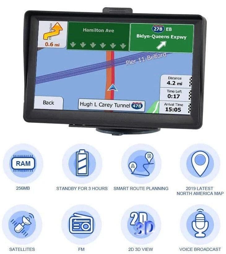 Compact Portable GPS Navigation Device