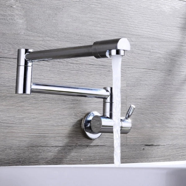Space-Saving Foldable Kitchen Faucet