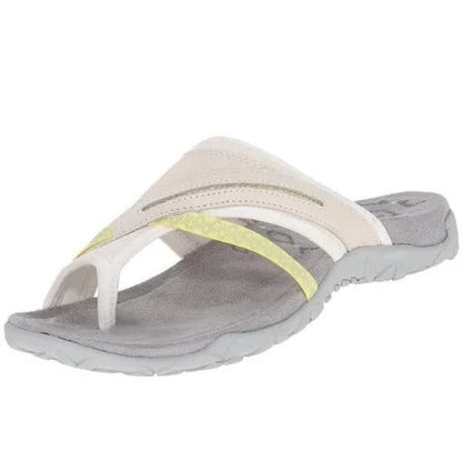 Women's Comfort Cross Strap Summer Flip Flop Sandals