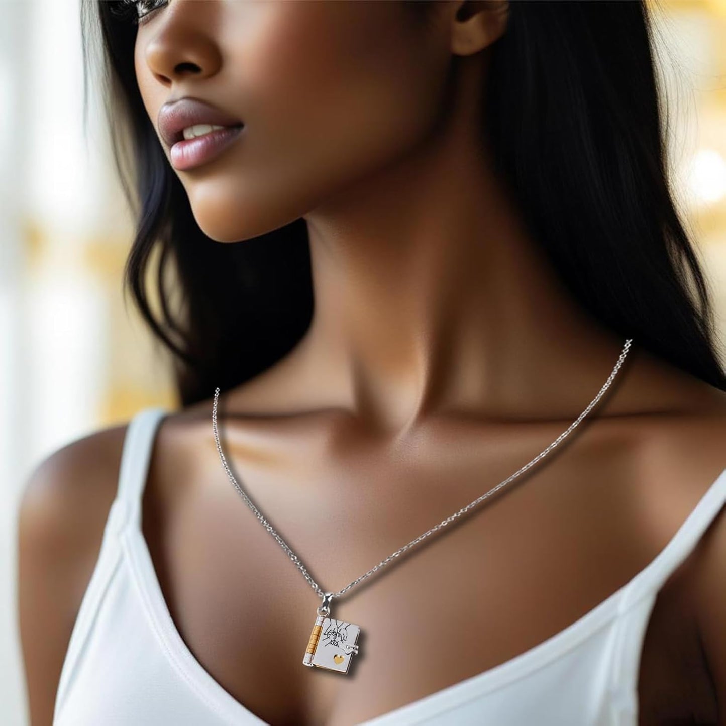 Heartfelt Message Pendant Necklace