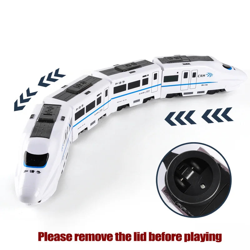 Fast Remote Control Toy Train Set
