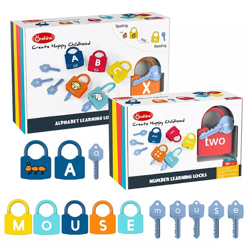 Fun Locking Toy for Kids Motor Skill Development