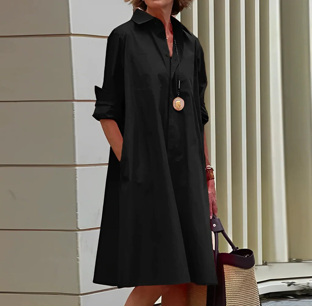 Classic Fit Polo Shirt Dress