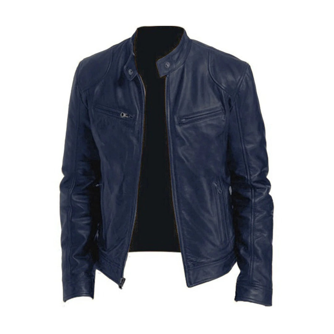 Classic Brown Biker Jacket