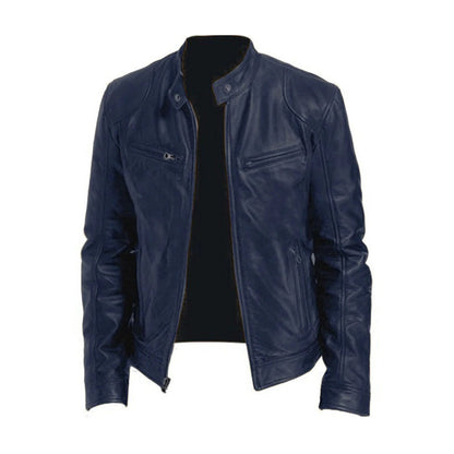 Classic Brown Biker Jacket