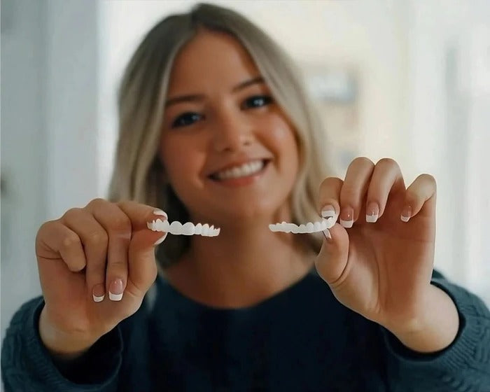 Realistic Smile Dental Veneers with Bright Finish