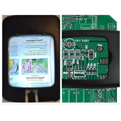 Large LED Floor Magnifier Lamp