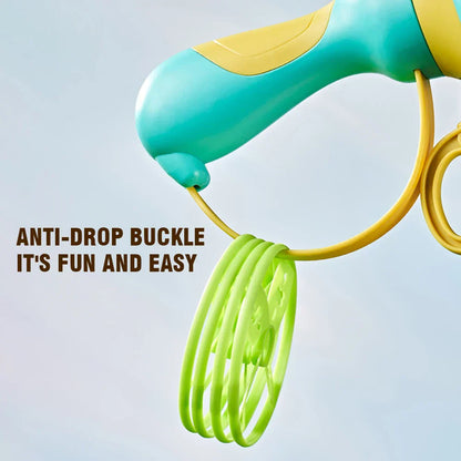 Fun Outdoor Flying Disc Thrower
