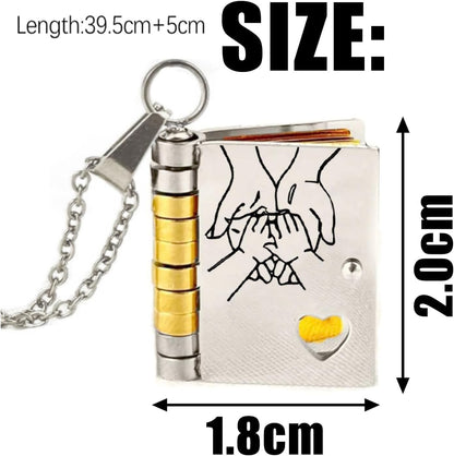 Heartfelt Message Pendant Necklace