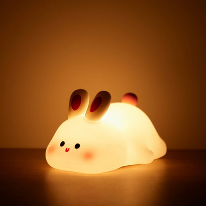 Cute Rabbit Night Light for Kids Soft Glow Lamp - Befez