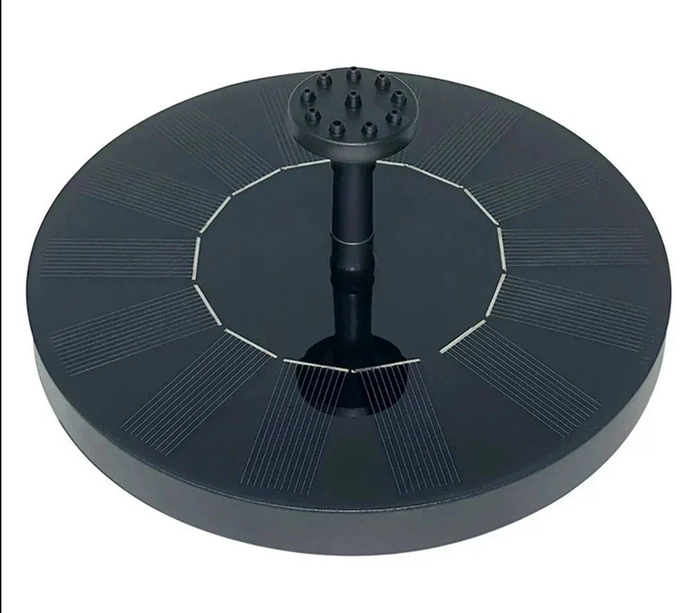 Soothing Outdoor Water Fountain with Solar Power