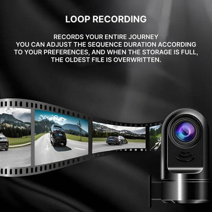 Compact Vehicle Dashboard Camera Recorder