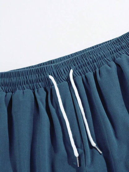 Comfortable Casual Cord Shorts