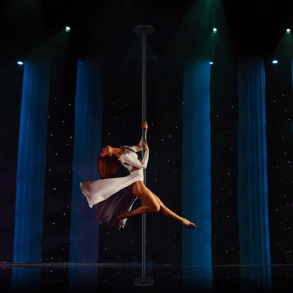 Compact Home Dance Exercise Spin Pole 1.7in