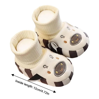 Cozy Kids Slippers with Grippy Soles and Fun Animal Designs