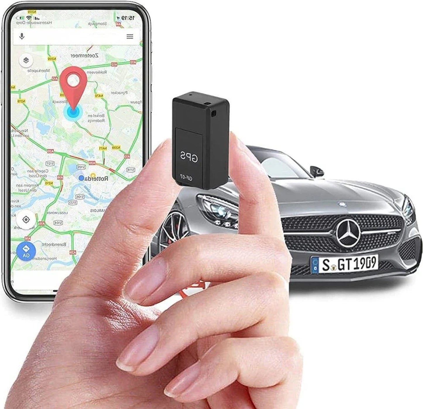 Compact GPS Bike Tracker No Monthly Fee