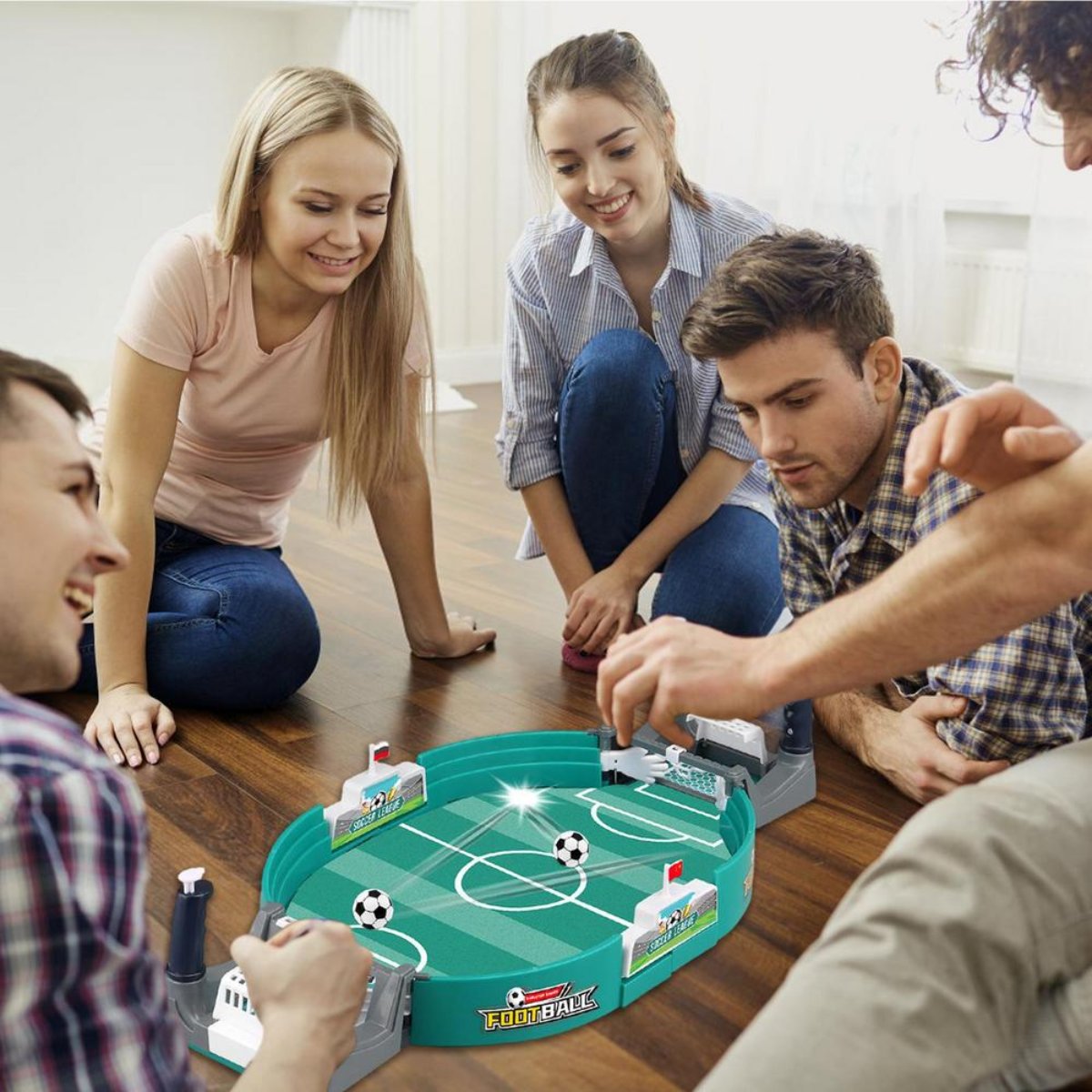 Compact Tabletop Football Game for All Ages