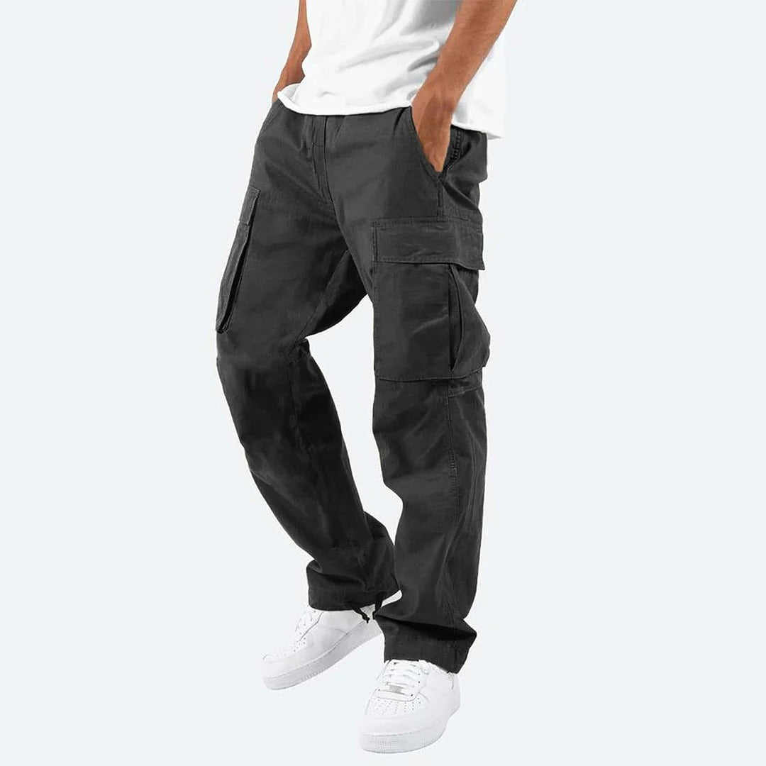 Relaxed Fit Men's Work Pants - Befez