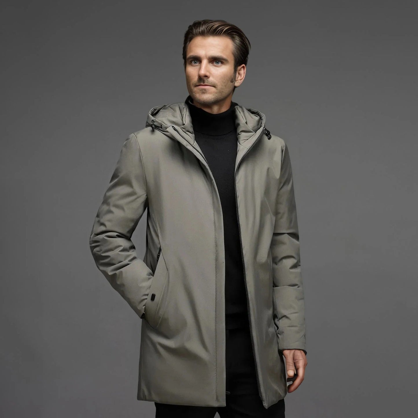 Warm Insulated Men's Waterproof Jacket